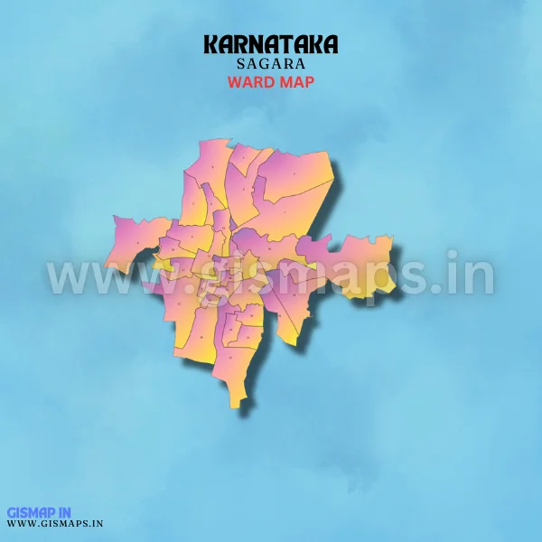 Sagara Ward Map (Karnataka)